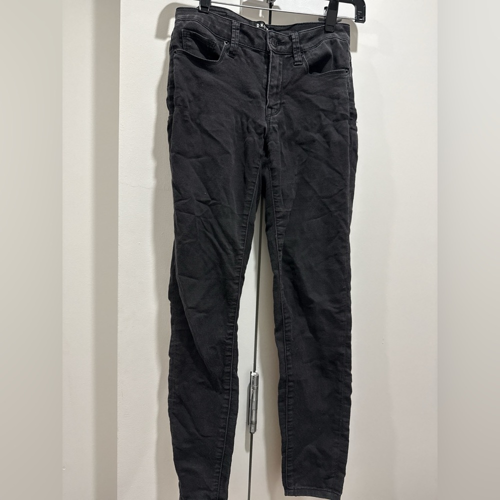 DKNY Black Slim Fit Pants